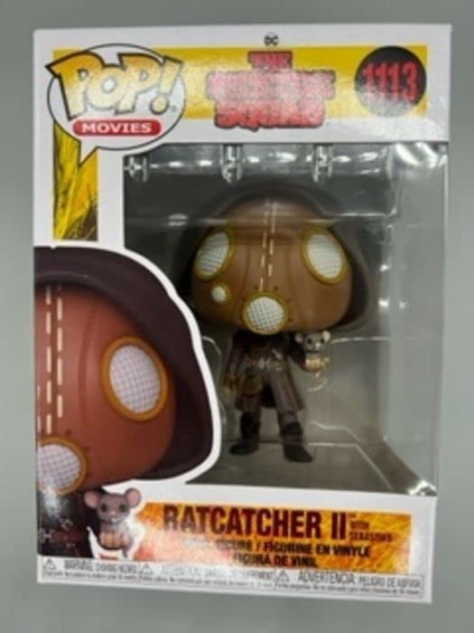 1113 Ratcatcher II (with Sebastian) - DC - The Suicide Squad Box Damaged Funko POP