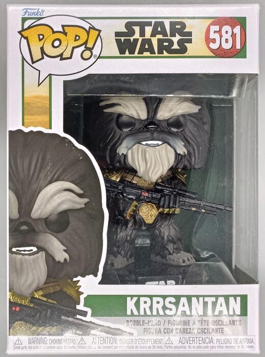 581 Krrsantan Star Wars The Book Of Boba Fett - Funko POP - Box Damaged