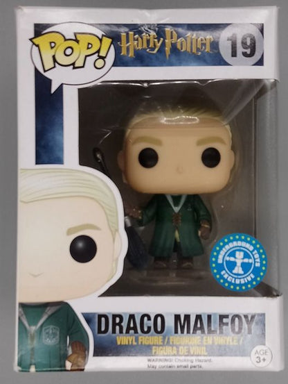 19 Draco Malfoy (Quidditch) - Harry Potter - Box Damaged Funko POP