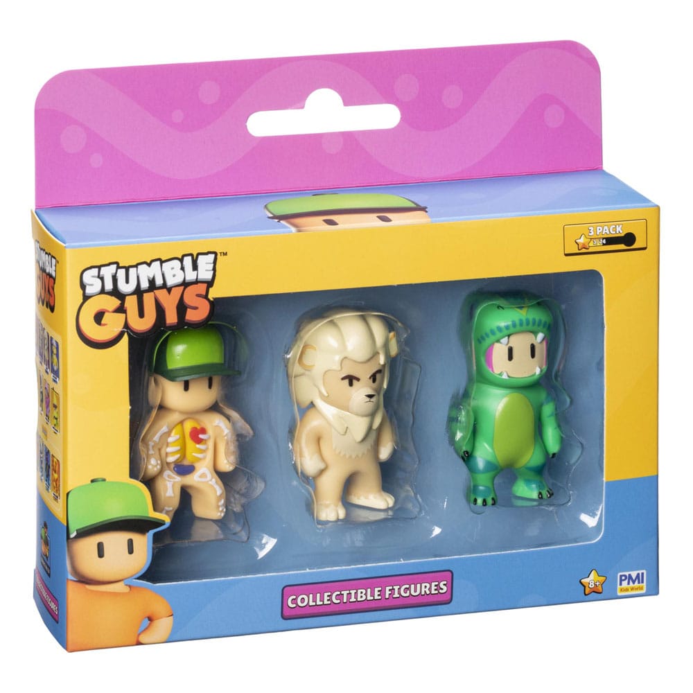 Stumble Guys: Wave 2 3-figure window box collectible figures assortment - [New]
