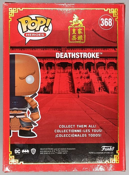 368 Deathstroke Metallic - DC - 2021 Con China Ltd Ed Funko POP
