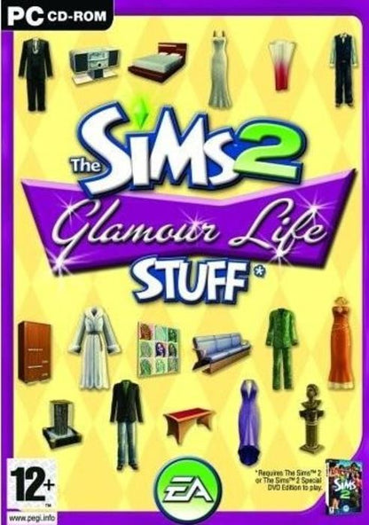 The Sims 2: Glamour Life Stuff  for Windows PC MIcrosoft