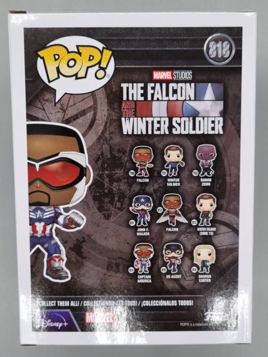 818 Captain America (Shield) Marvel Falcon & Winter Soldier Funko POP