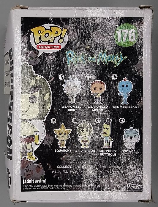 176 Birdperson - Rick and Morty - Box Damaged Funko POP