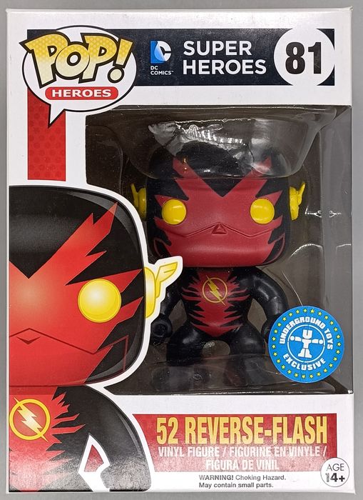 81 ReverseFlash (New 52) - DC Super Heroes - Box Damaged Funko POP Funko