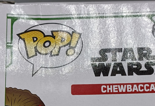 278 Chewbacca (w/ Lights) Star Wars - Holiday - Box Damaged Funko POP
