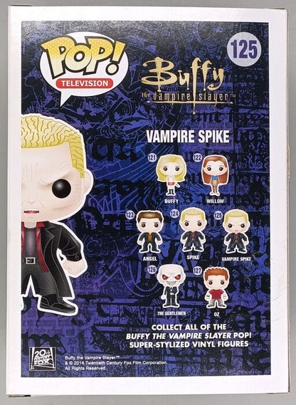 125 Spike (Vampire) - Chase - Buffy the Vampire Slayer Funko POP - Box Damaged