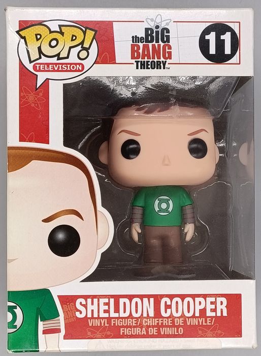 11 Sheldon Cooper - Big Bang Theory - Box Damaged Funko POP