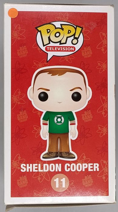 11 Sheldon Cooper - Big Bang Theory - Box Damaged Funko POP