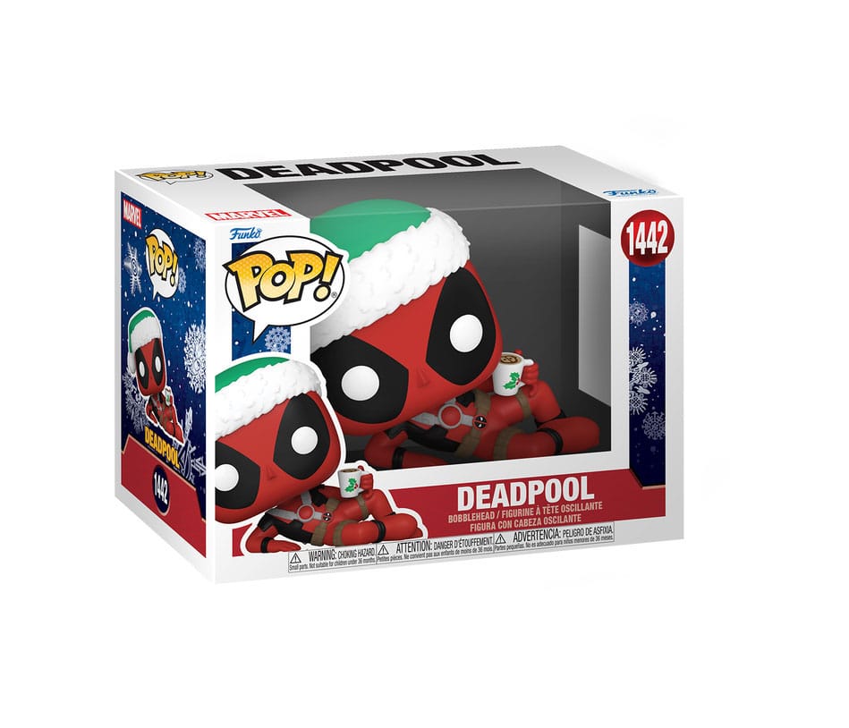 1442 Deadpool (Holiday) - Marvel Funko POP PRESALE Funko