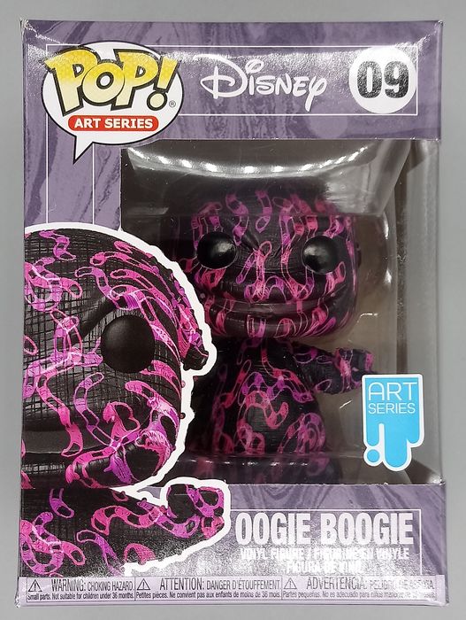 09 Oogie Boogie - Art Series - Box Damaged Funko POP