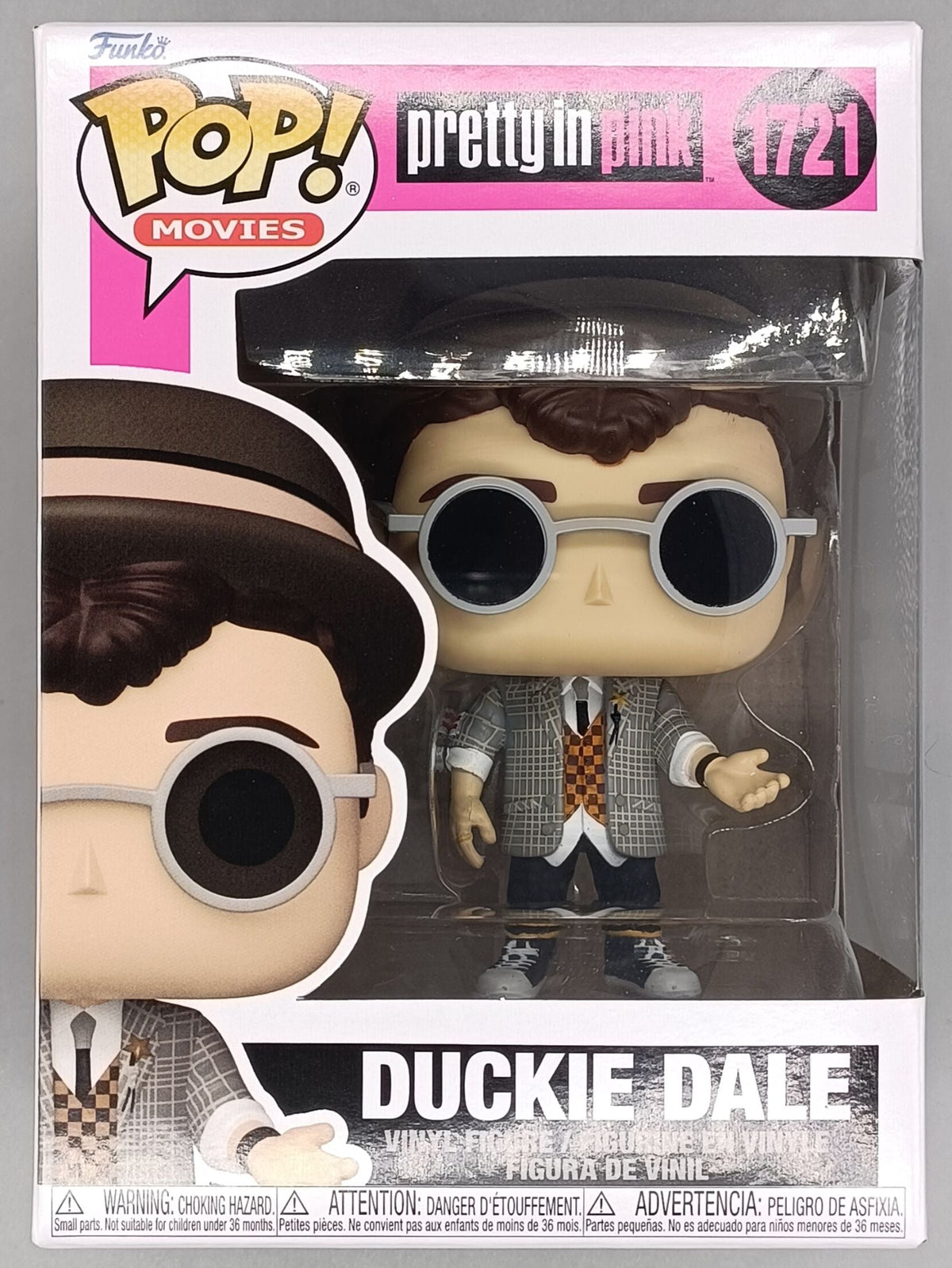 1721 Duckie Dale - Pretty in Pink Funko POP - Brand New