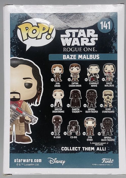141 Baze Malbus - Star Wars Rogue One - Box Damaged Funko POP