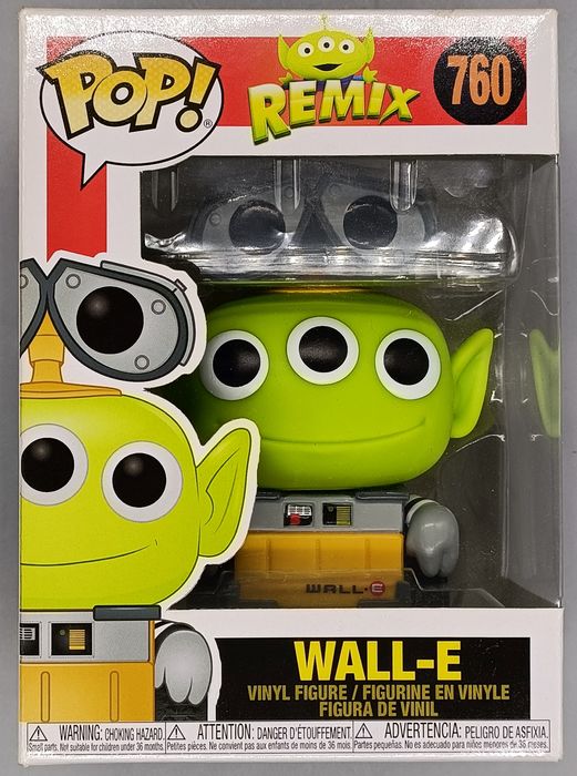 760 WALL-E (Alien Remix) - Disney - Box Damaged Funko POP