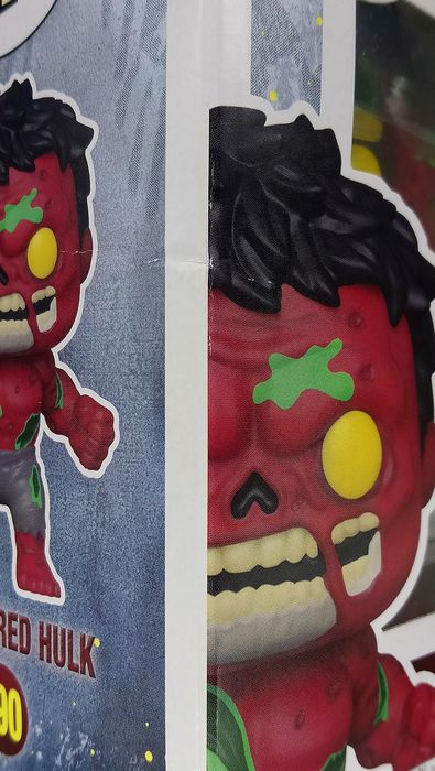 790 Zombie Red Hulk - Marvel Zombies - Funko POP - Box Damaged