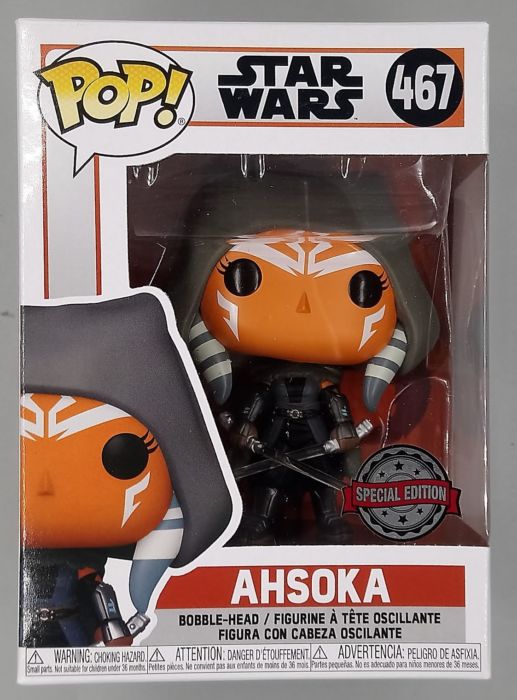 467 Ahsoka (Hooded) - Star Wars The Mandalorian Funko POP Funko