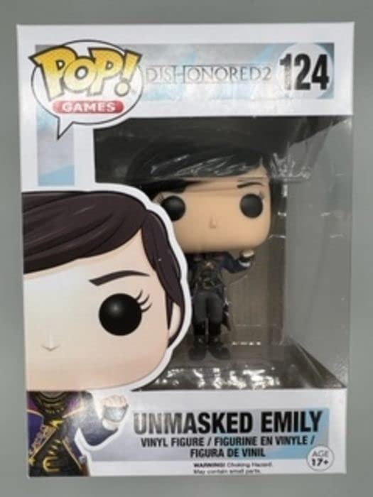 124 Unmasked Emily - Dishonored 2 - Funko POP - Box Damaged