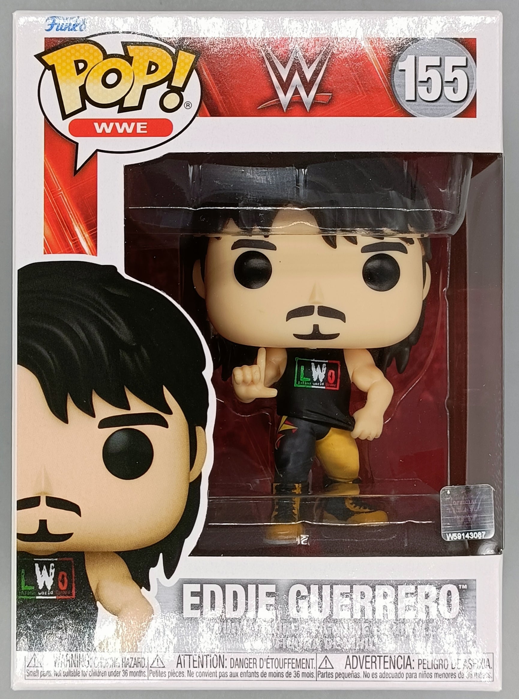 155 Eddie Guerrero - WWE Funko POP - Brand New