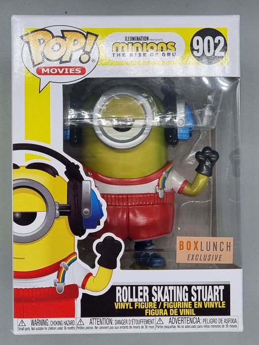 902 Roller Skating Stuart - Metallic - Minions Rise of Gru Funko POP Funko
