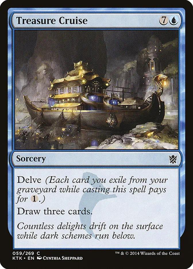 59 - Treasure Cruise - Khans of Tarkir - Normal - Magic: The Gathering Card