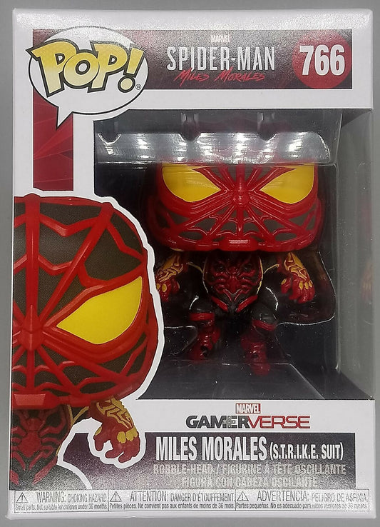 766 Miles Morales (S.T.R.I.K.E. Suit) Marvel Spider-Man Funko POP