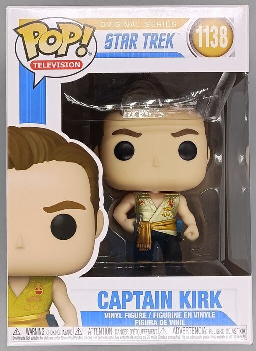 1138 Captain Kirk (Mirror, Mirror) - Star Trek Original Series Funko POP Funko