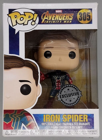 305 Iron Spider (Unmasked) Marvel Avengers - Funko POP - Box Damaged Funko