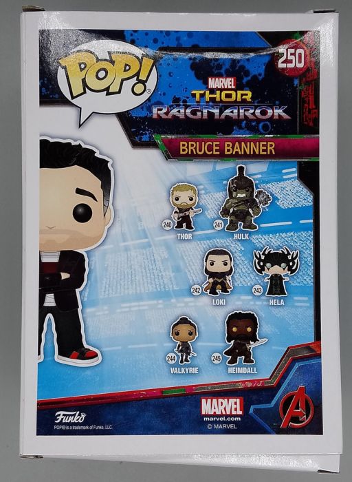 250 Bruce Banner - Marvel Thor Ragnarok - Box Damaged Funko POP