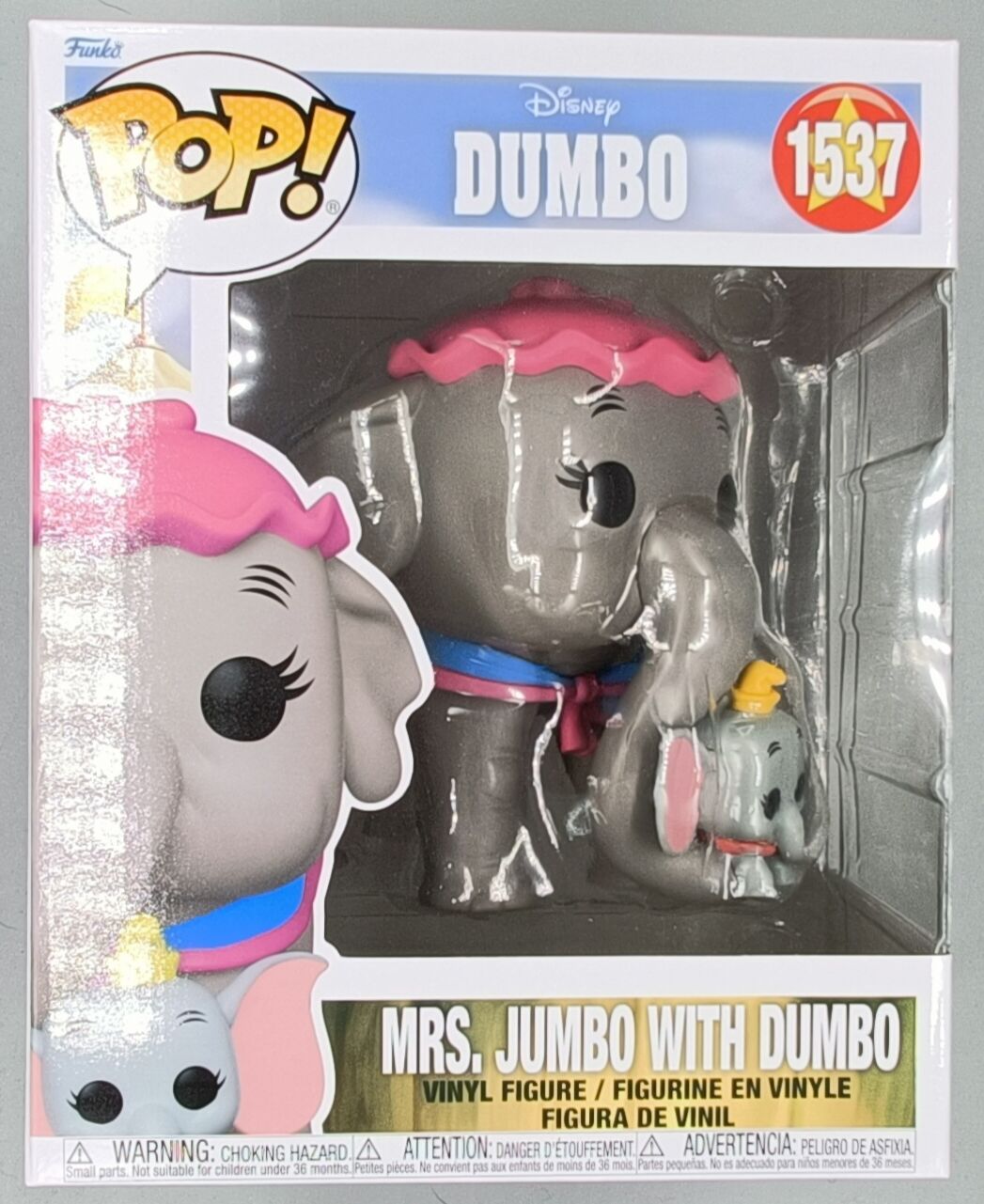 1537 Mrs. Jumbo with Dumbo - 6 Inch - Disney Dumbo Funko POP - Brand New Funko