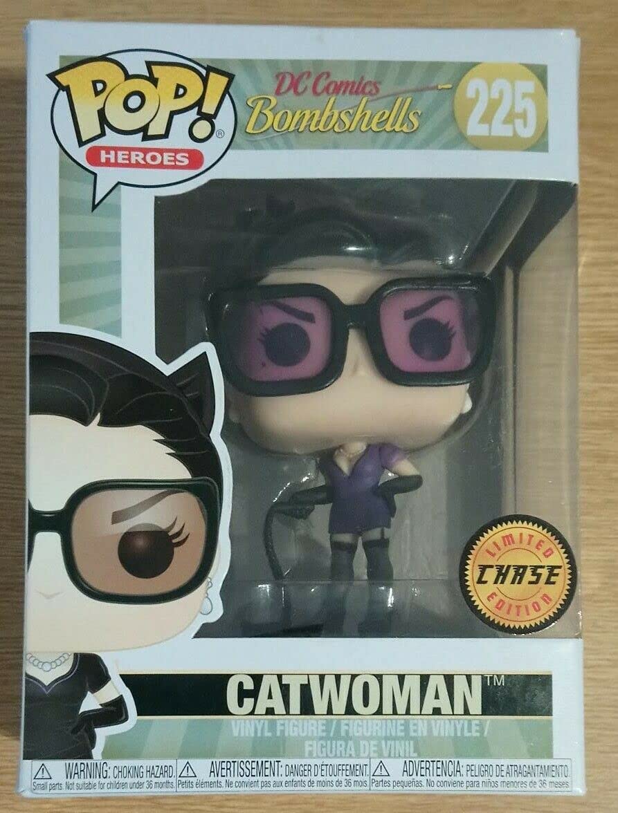 225 Catwoman (in Black) - DC Bombshells - Funko POP - Box Damaged
