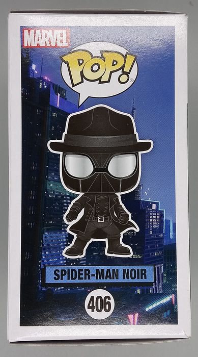 406 Spider-Man Noir (Hat) Marvel Spiderman Into The Spiderverse Funko POP