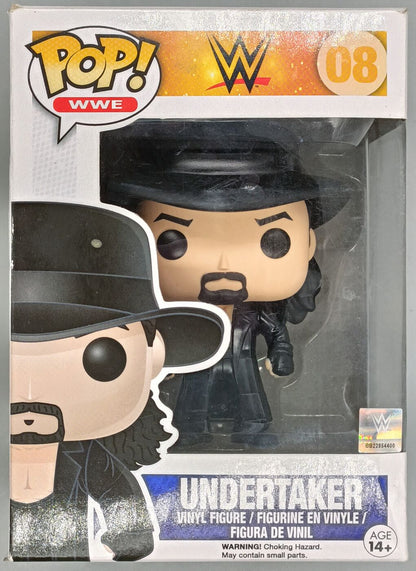 08 Undertaker - WWE - Box Damaged Funko POP