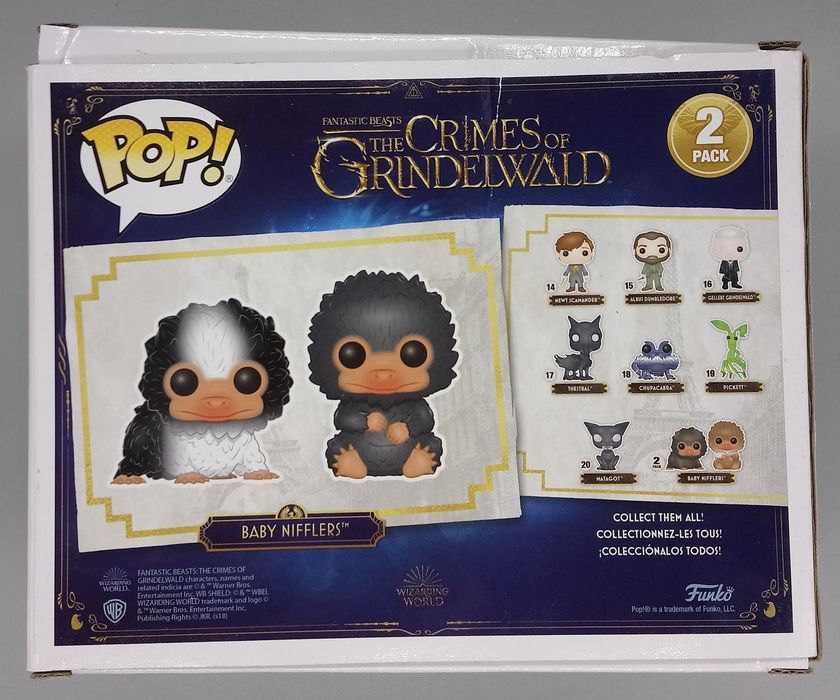 Baby Nifflers - Fantastic Beasts 2 - Box Damaged Funko POP