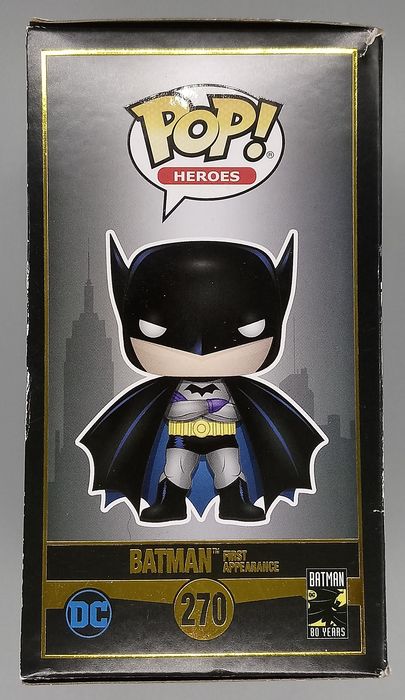 270 Batman (First Appearance) - DC - Box Damaged Funko POP