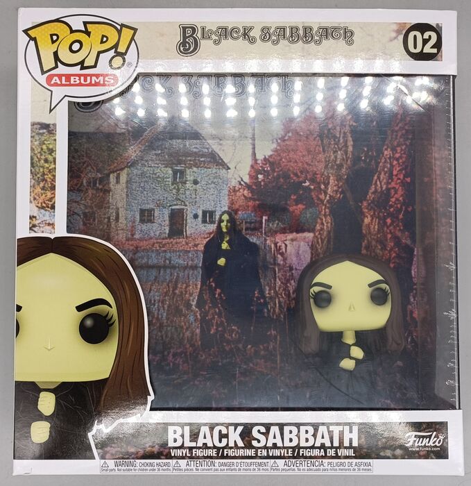 02 Black Sabbath - Albums - Ozzy Osbourne - Box Damaged Funko POP Funko