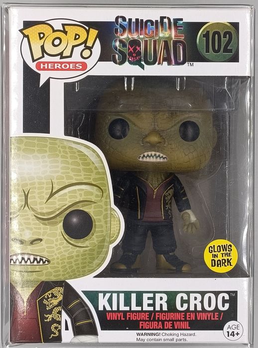 102 Killer Croc - Glow - Suicide Squad Funko POP Funko