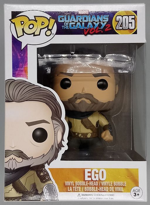 205 Ego - Marvel Guardians of the Galaxy 2 - Box Damaged Funko POP Funko