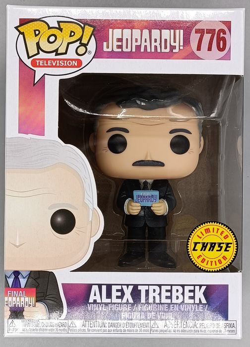776 Alex Trebek (Younger) - Chase - Jeopardy Funko POP