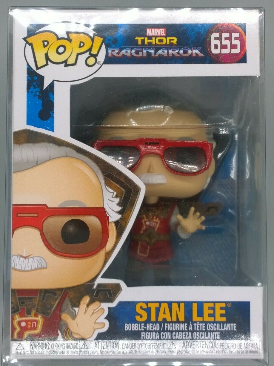 655 Stan Lee (Barber) - Marvel Thor Ragnarok Funko POP