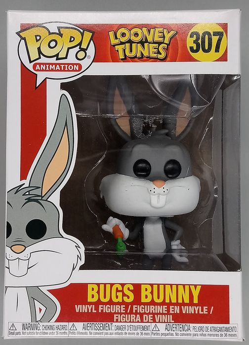 307 Bugs Bunny - Looney Toons - Box Damaged Funko POP