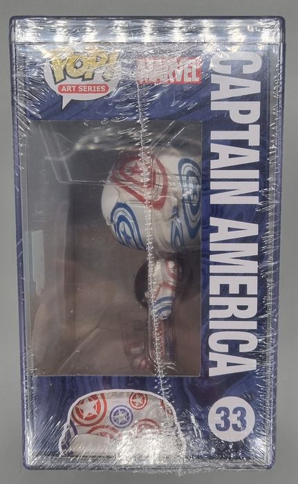 33 Captain America (Falcon) - Art Series - Marvel Funko POP