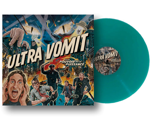 Ultra Vomit - Ultra Vomit Et Le Pouvoir De La Puissance (Petrol Transparent) - Death Metal - LP