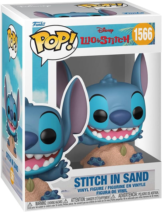 1566 Stitch in Sand - Disney Lilo & Stitch Funko POP - [New]