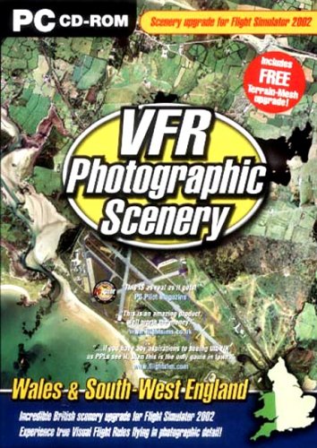 VFR Photographic Scenery: Wales & South-West England for Flight Sim 2002
