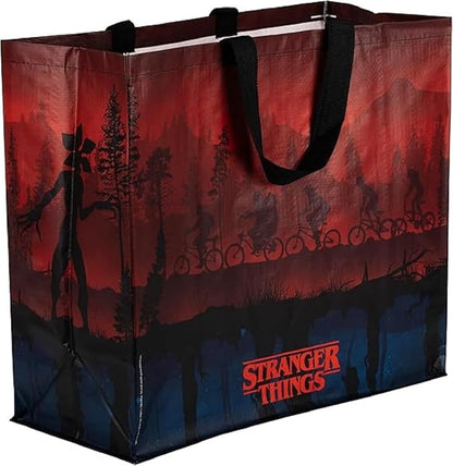 Stranger Things Tote Bag Upsidedown [New]