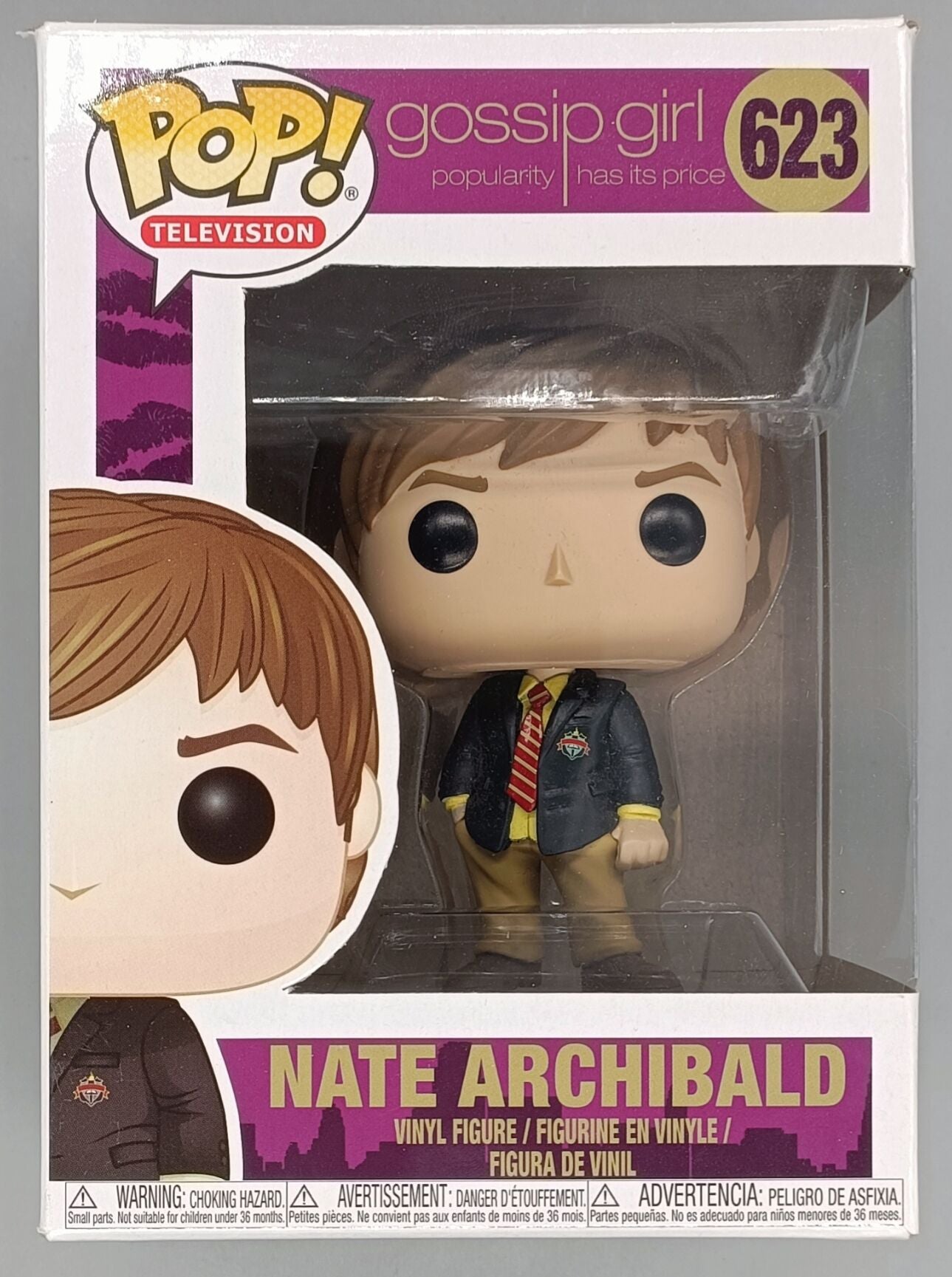 #623 Nate Archibald - Gossip Girl Funko POP (Box Damage)