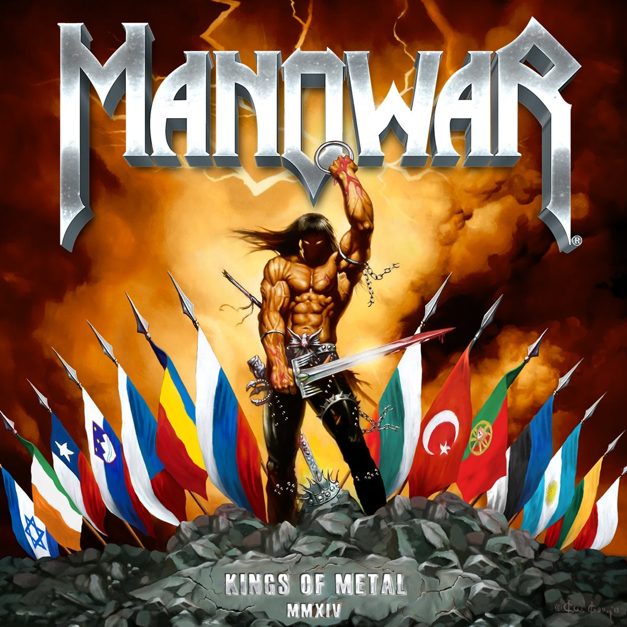 Manowar - Kings Of Metal Mmxiv (Silver Edition) - Metal - DCD