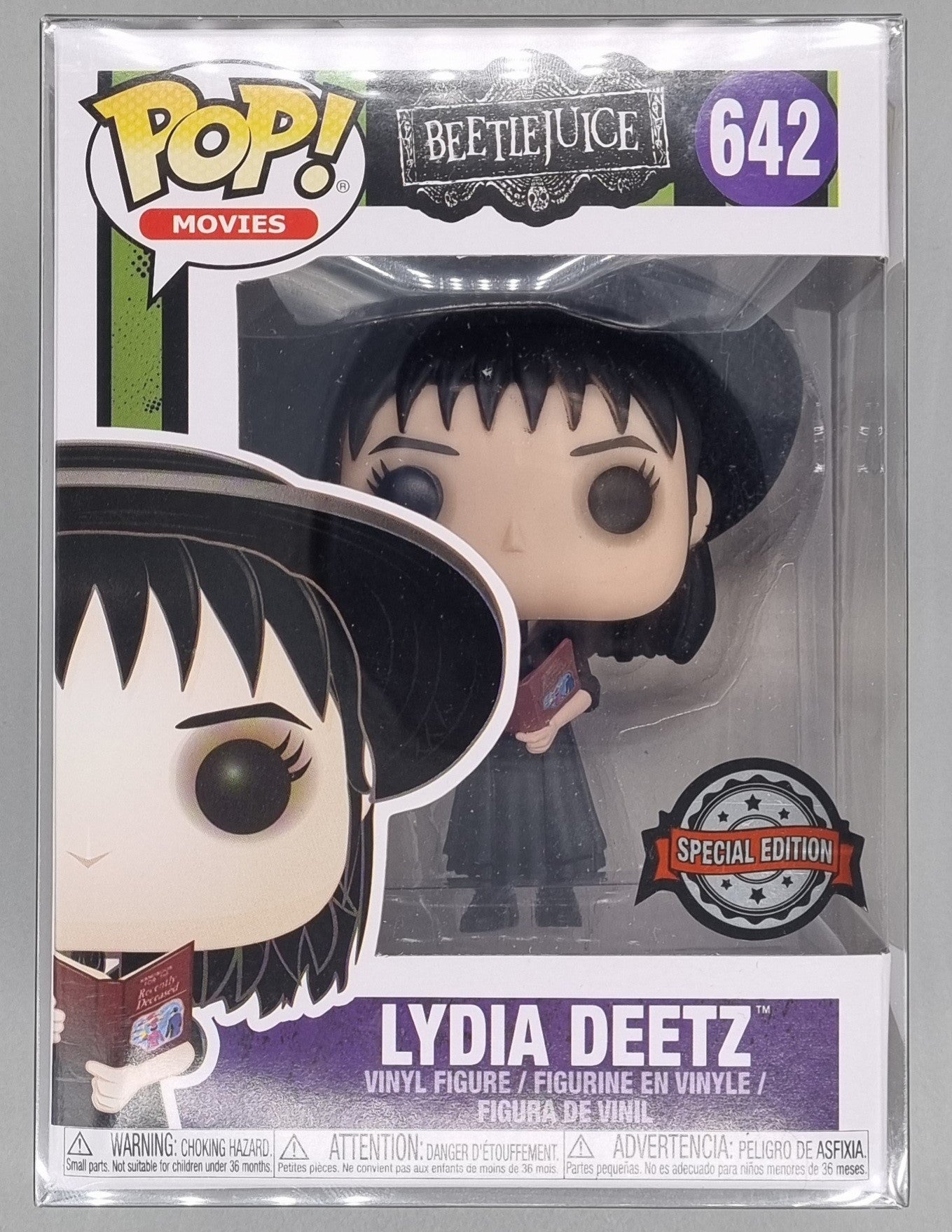 642 Lydia Deetz (w/ Book) - Beetlejuice Horror Funko POP
