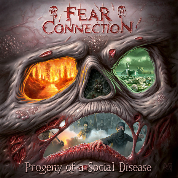 Fear Connection - Progeny Of A Social Disease - Metal - CD