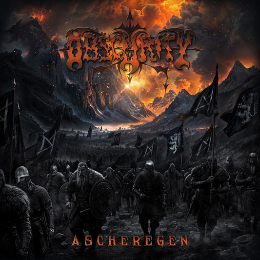 Obscurity - Ascheregen (Silver Splatter Vinyl) - Death Metal - LP